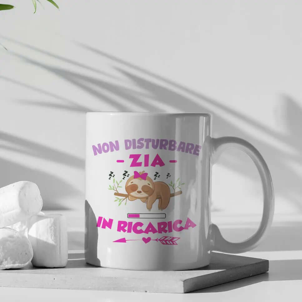Tazza Non Disturbare Zia In Ricarica