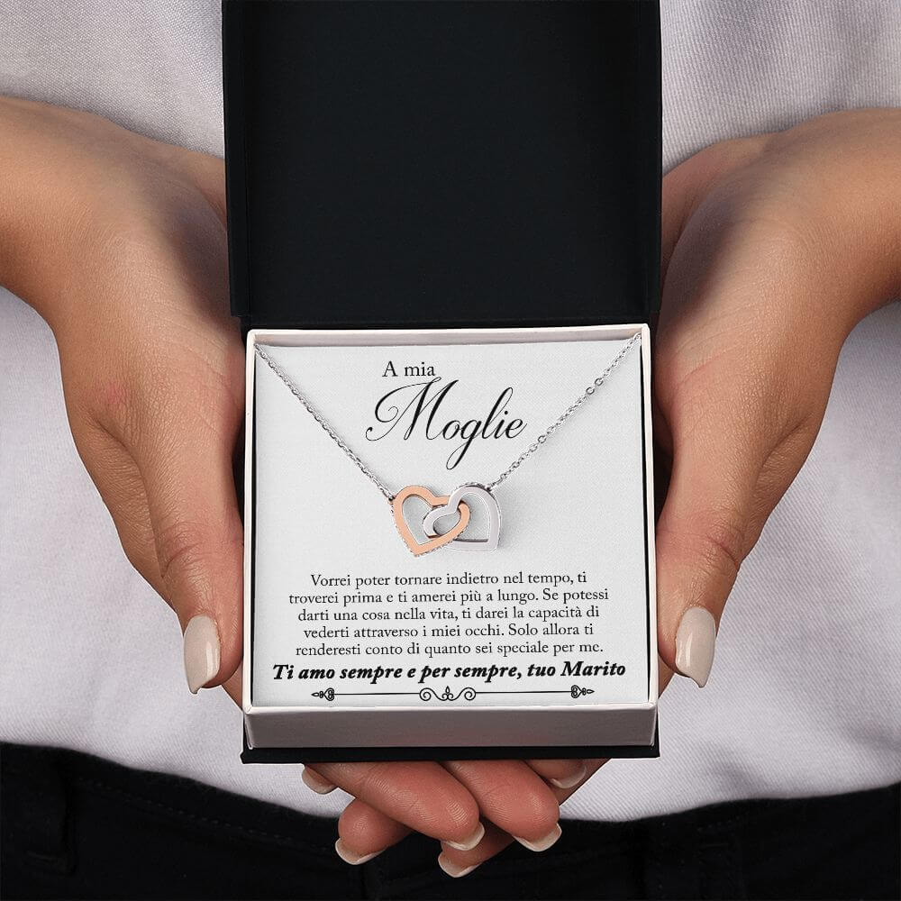 Collana A Mia Moglie - Ti amo sempre e per sempre.