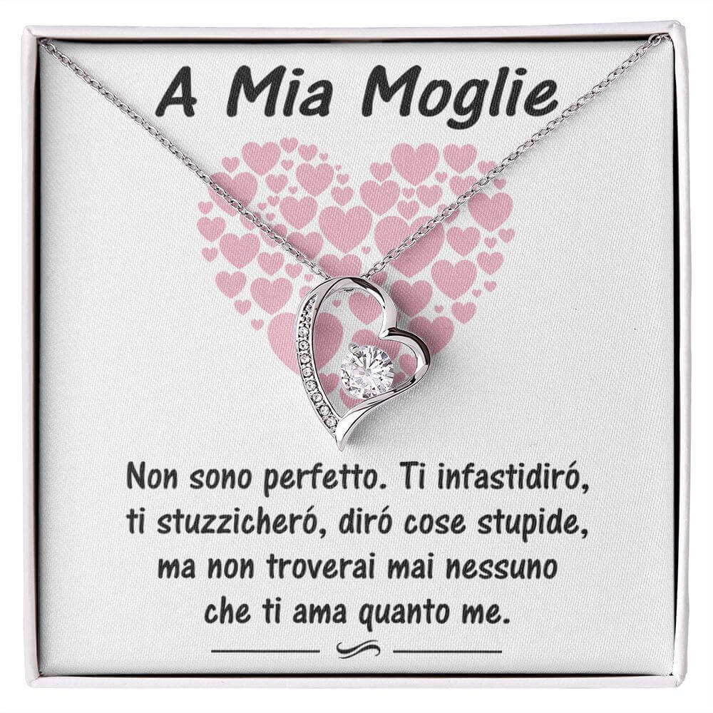 Collana A Mia Moglie - Non sono perfetto.