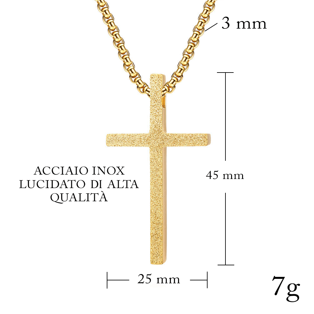 Collana Croce - Al mio Ragazzo, dal tuo Amore.