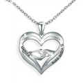 Collana da Donna in Argento Sterling 925 - Mamma, Ti voglio bene