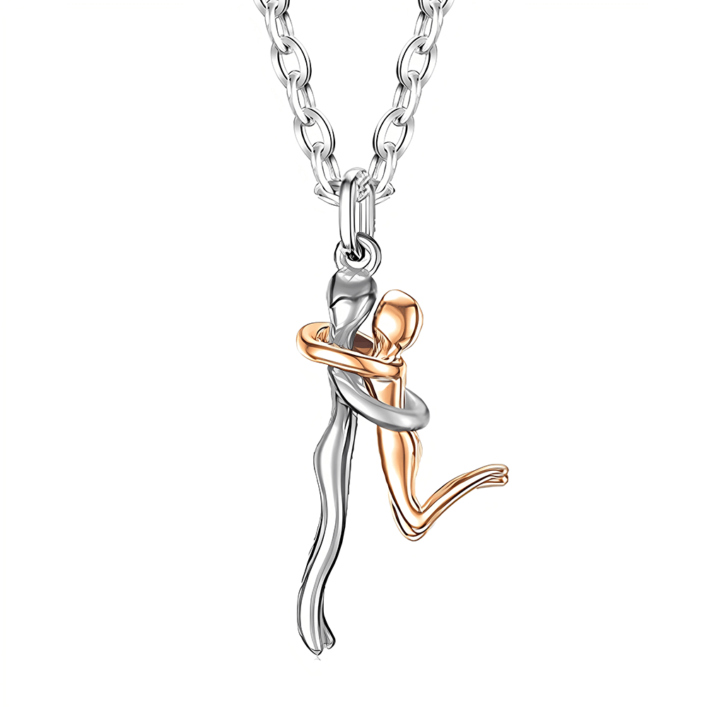 Collana Abbraccio - Finitura in Oro 14k