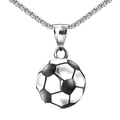 Collana Calcio - Acciaio Inox Lucidato di Alta Qualità