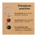 Portachiavi Con Cristalli Naturali Curativi - Vibrazioni positive
