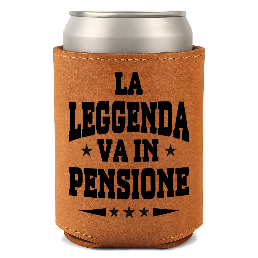 Raffredda Lattina Ecopelle Sintetica Marrone - La Leggenda Va in Pensione