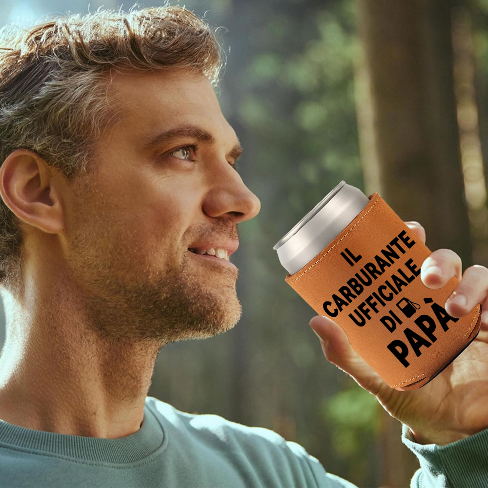 Raffredda Lattina Ecopelle Sintetica Marrone - Il Carburante Ufficiale di Papà