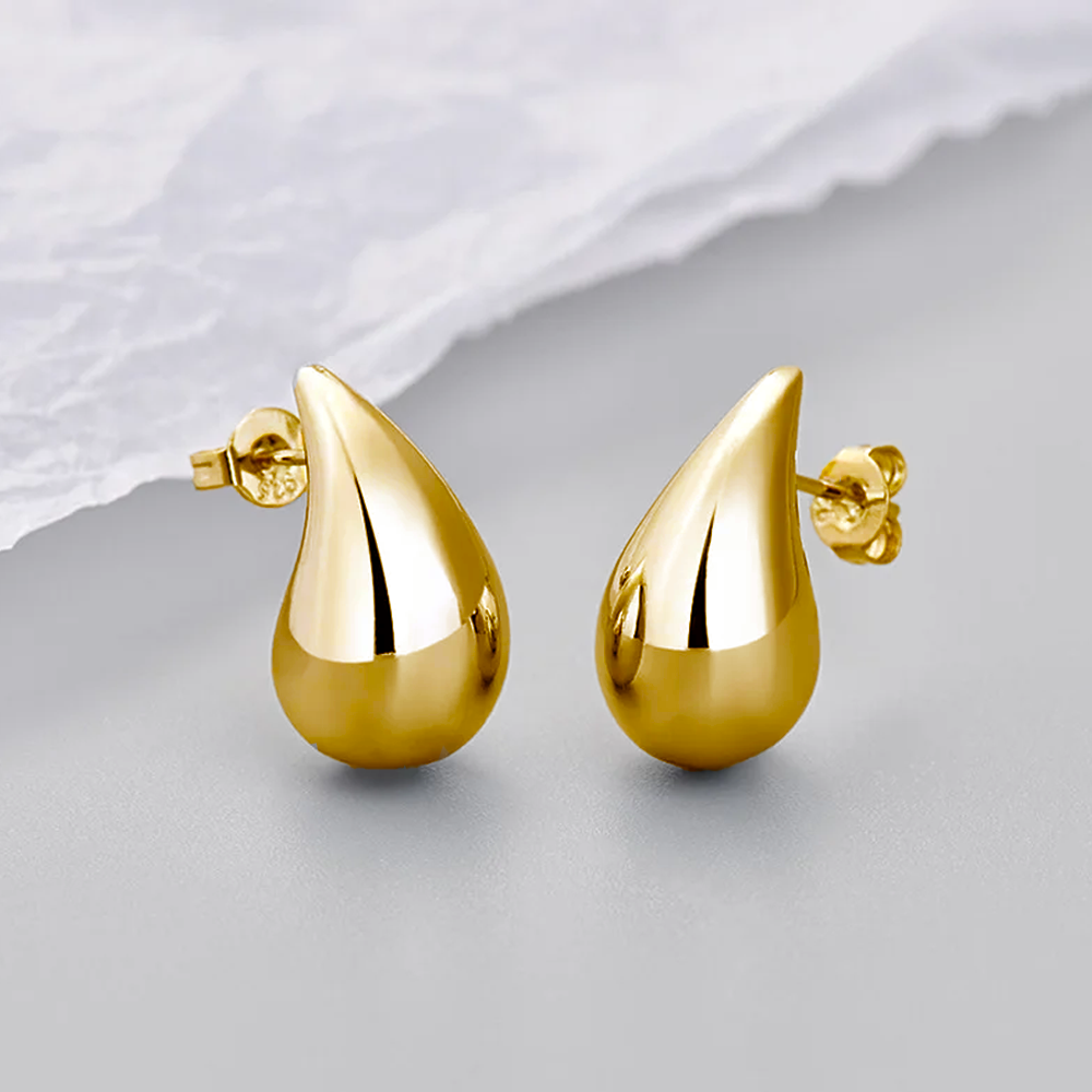 Orecchini a Goccia in Acciaio chirurgico - A mia Moglie