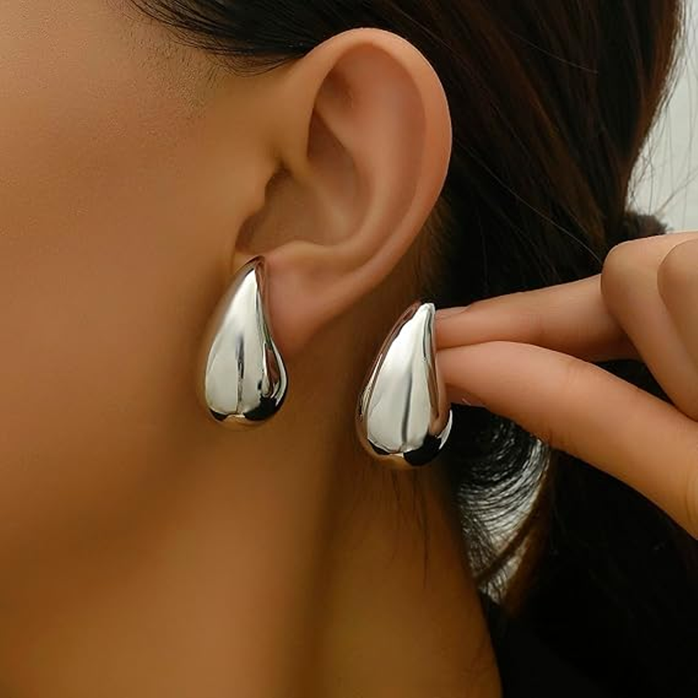 Orecchini a Goccia in Acciaio chirurgico - A mia Nipote