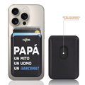 Portafoglio Portacarte Uomo in Ecopelle sintetica Alta Qualità RFID Blocking con Magnete - Festa del Papà