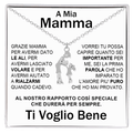 Collana Mamma e Figlia - Ti voglio bene.