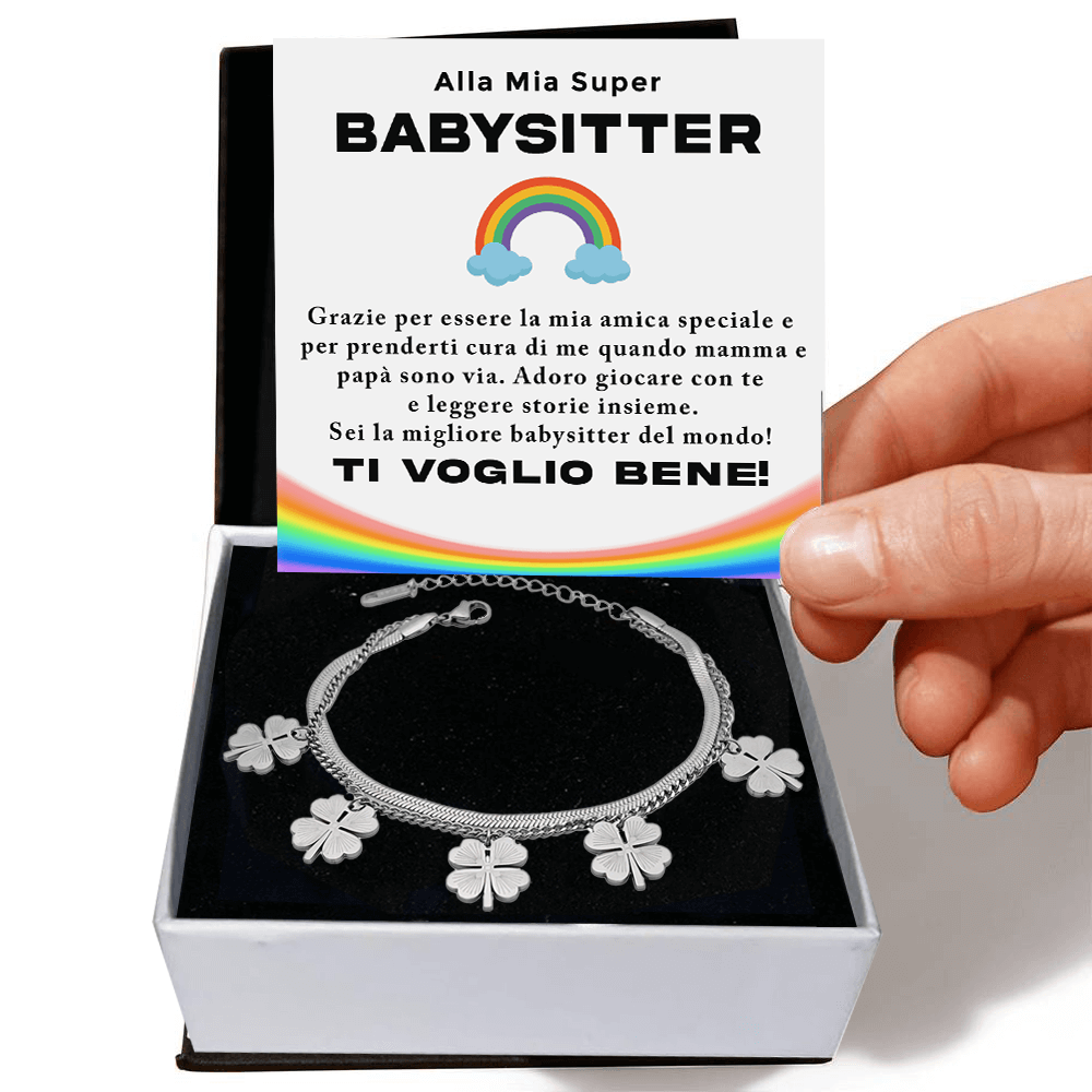 Bracciale Quadrifoglio - BabySitter