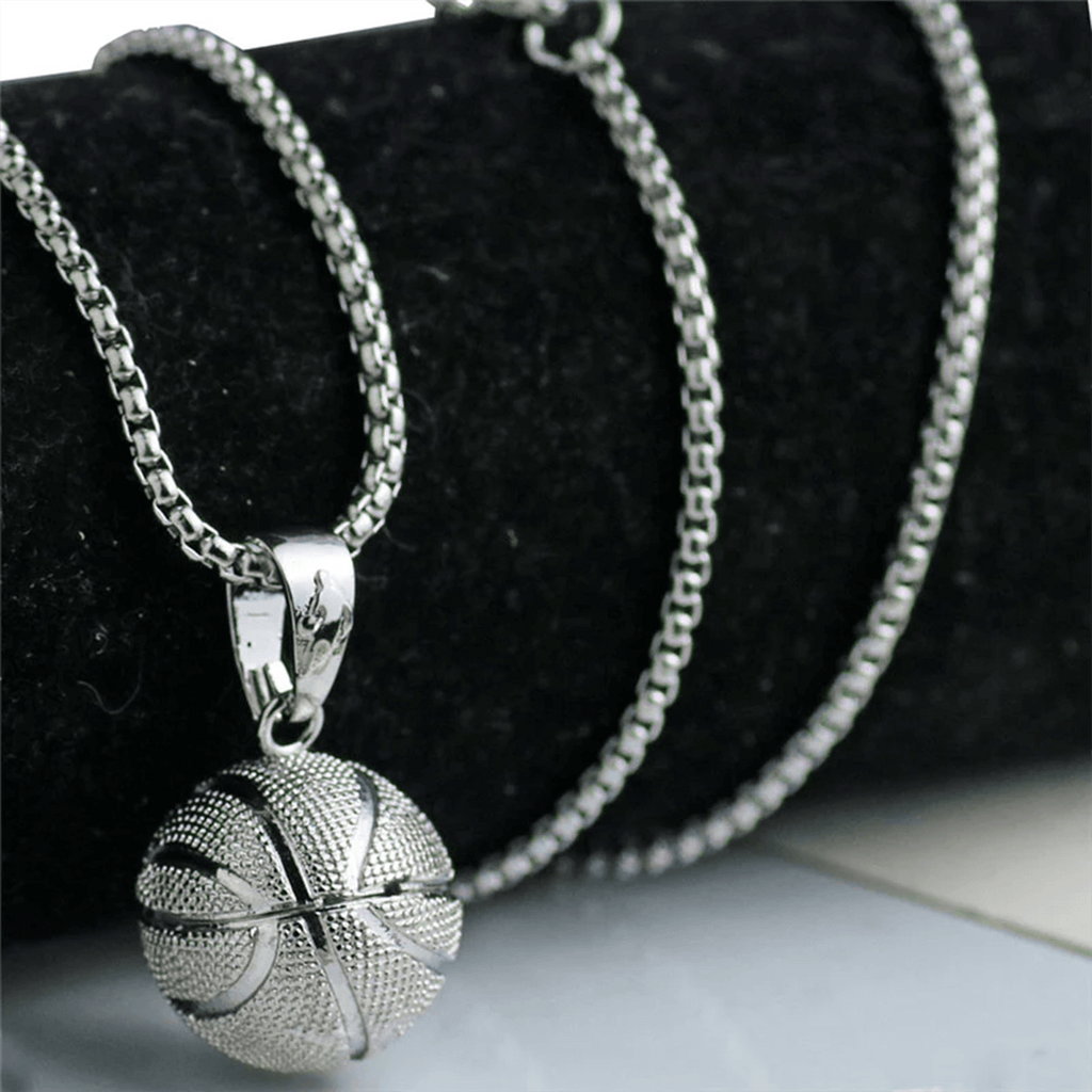 Collana Basket - Acciaio Inox Lucidato di Alta Qualità