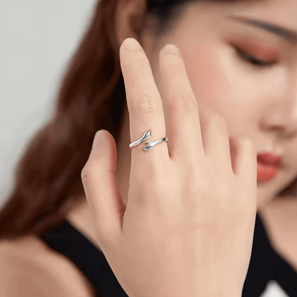 Anello da Donna in Argento Sterling 925 - A mia Nipote per Sempre