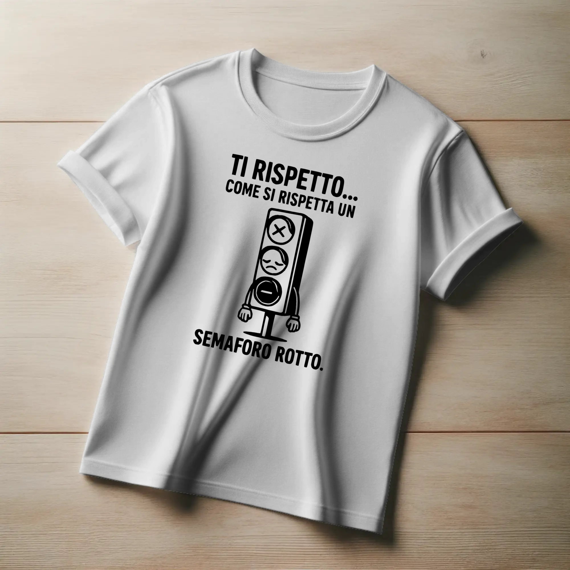Ti rispetto… come si rispetta un semaforo rotto.