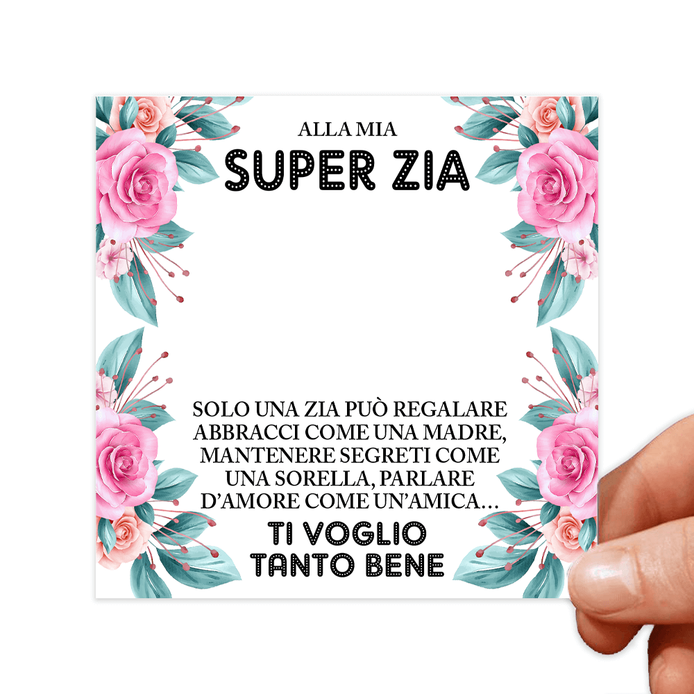 Cartoncini con dediche Donna